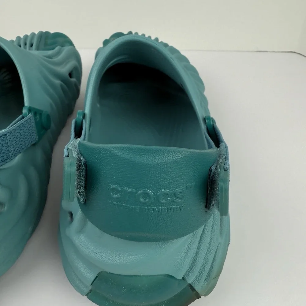 Salehe Bembury x‎ Crocs Pollex Clog Tide Turquoise Tonic Size 11 Men w Box